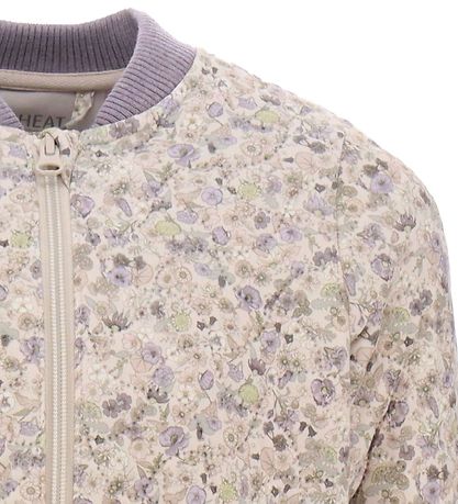 Wheat Thermo Jacket - Herta - Clam Flower Field