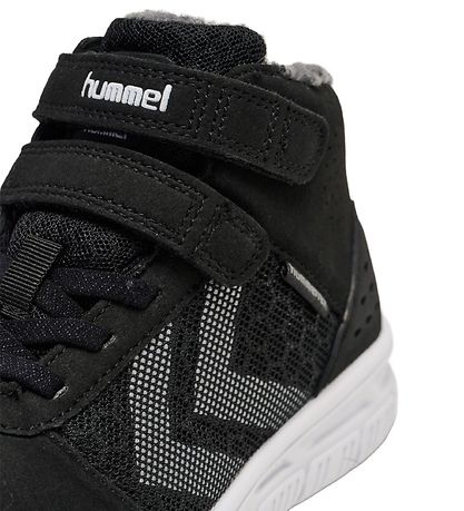 Hummel Saappaat - Crosslite Talvi Mid Tex Jr - Musta