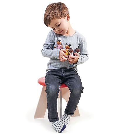 Tender Leaf Wooden Toy - Dollhouse figures - The Humming family 