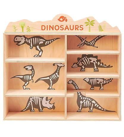 Tender Leaf Holzspielzeug - 8 Dinosaurier