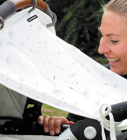 Dooky Pram Sun Shade - Universal - UV50+ - Dandelion