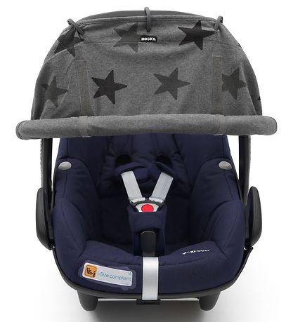 Dooky Solskydd - Universal - UV50+ - Grey Stjärnor