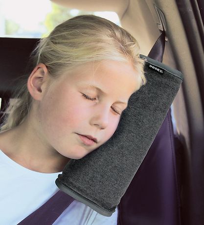 Dooky Seat belt-Cushion - Dark Grey