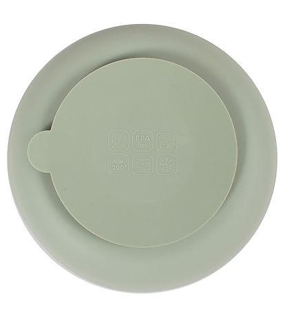 Filibabba Schüssel - Silikon - 2er-Pack - Green