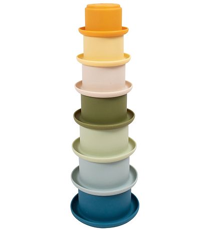 Filibabba Silicone Stack cups - Blue