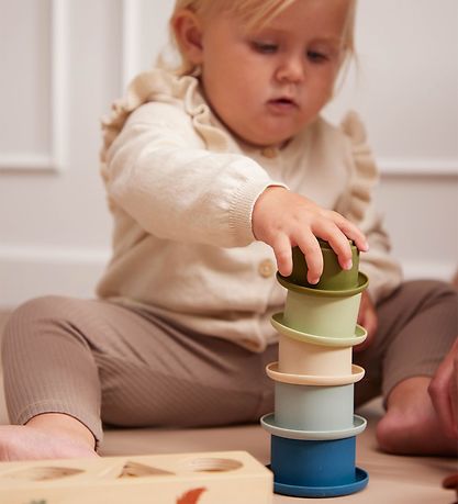 Filibabba Silicone Stack cups - Blue