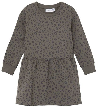 Robe en Molleton Name It - Noos - NmfTekko - Granit Grey
