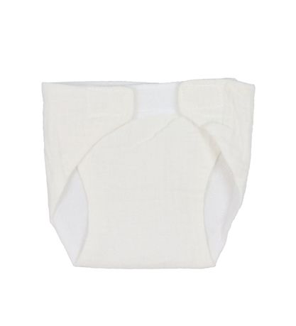 MaMaMeMo Doll diapers - 3-Pack - White