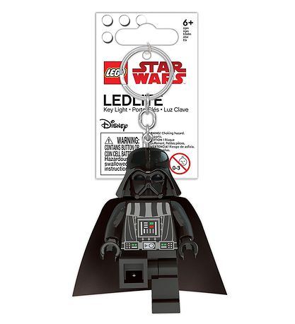 LEGO® Star Wars Keychain w. Flashlight - LEGO® Darth Vader