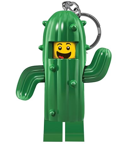 LEGO® Schlüsselanhänger m. Taschenlampe - LEGO® Cactus Junge