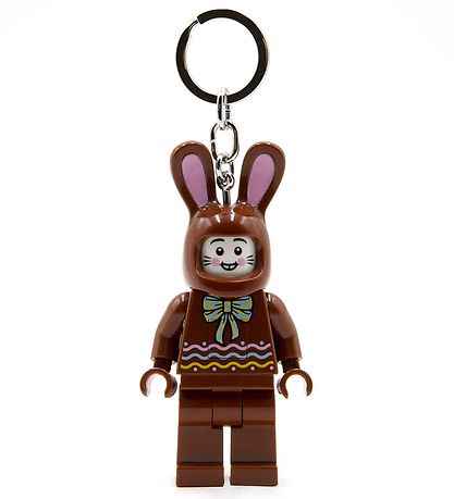 LEGO® Keychain w. Flashlight - LEGO® Chocolate Bunny