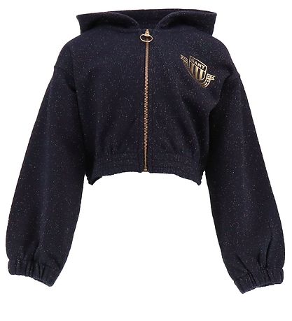 GANT Cardigan - Beschnitten - Evening Blue