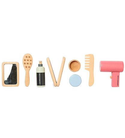 Kids Concept Haarstyling-Set - Holz