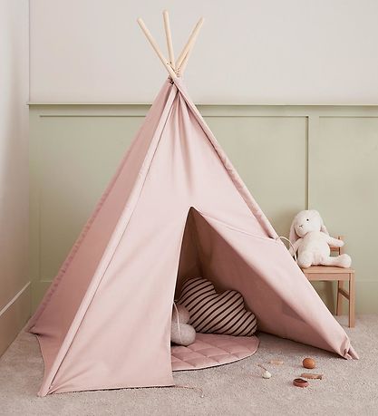 Kids Concept Leiktjald - Tipi - Bleikt