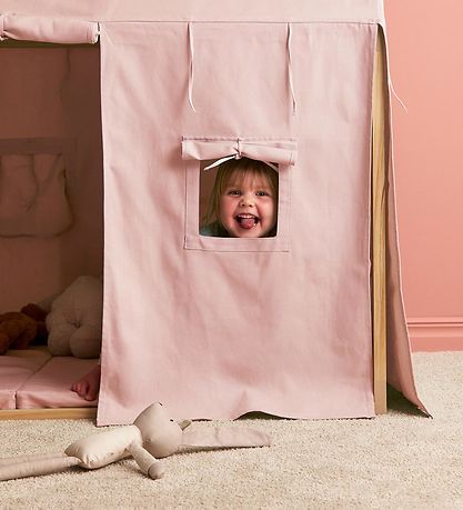 Kids Concept Leiktjald - Hús - Bleikt