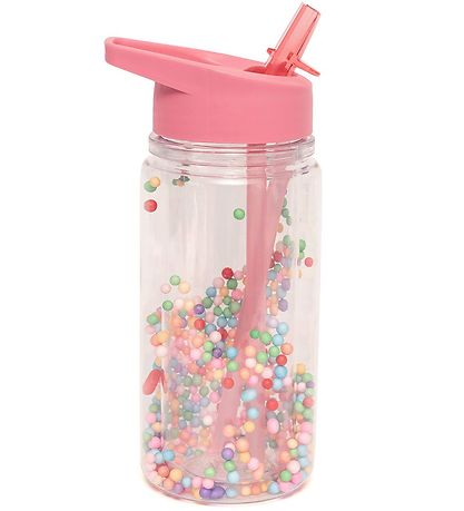 Petit Monkey Vatnsflaska - Macaron Pops - 300 ml - Bleikt
