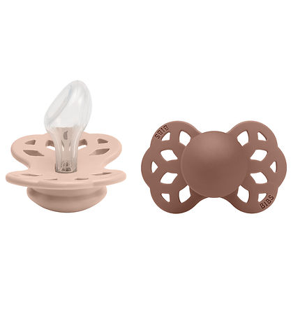BIBS Infinity Schnuller - 2er-Pack - Gr. 2 - Anatomisch - Blush/