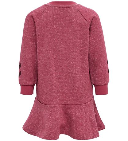 Hummel Kleid - hmlSally - Erdrot m. Goldglitzer