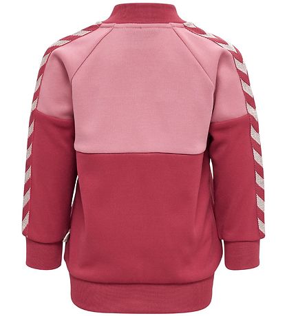 Hummel Cardigan - hmlOlek - Earth Red/Bleikt