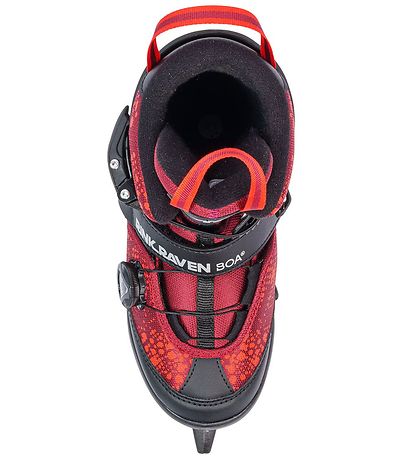 K2 Skates - Rink Raven Ice Boa - Black/Red