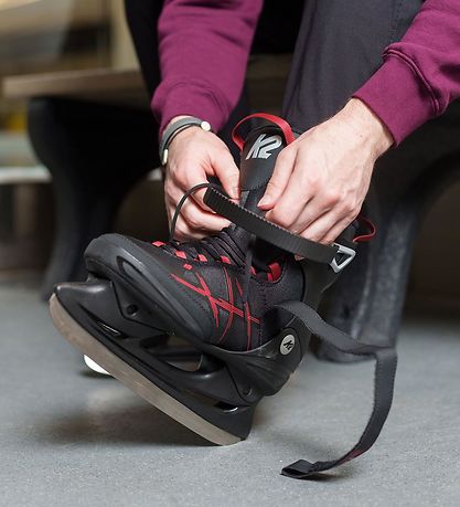 K2 Skates - F.I.T. Ice - Black/Red