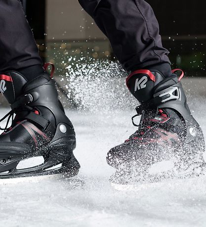 K2 Skates - F.I.T. Ice - Black/Red