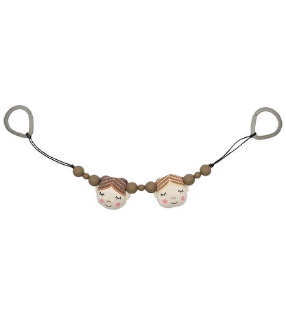 Smallstuff Pram Chain - Dolls - Brown Sugar