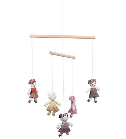 Smallstuff Hanging clock - Doll - Multi