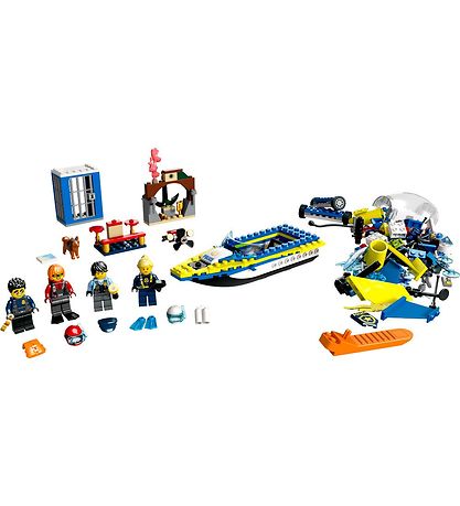 LEGO City - Waterpolitie Recherchemissies 60355 - 278 Stenen