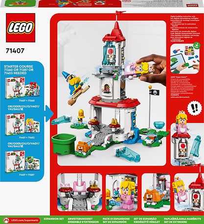 LEGO Super Mario - Cat Peach Suit and Frozen Tower - 71407