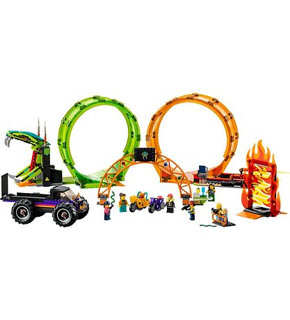 LEGO® City Stuntz - Double Loop Stunt Arena 60339 - 598 Parts