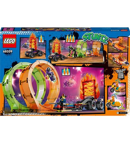 LEGO® City Stuntz - Double Loop Stunt Arena 60339 - 598 Parts