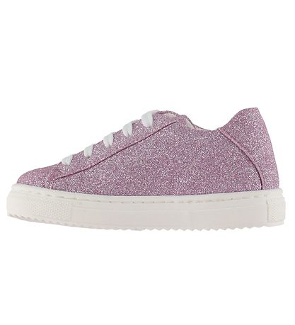 Versace Shoe - Purple w. Glitter/Black