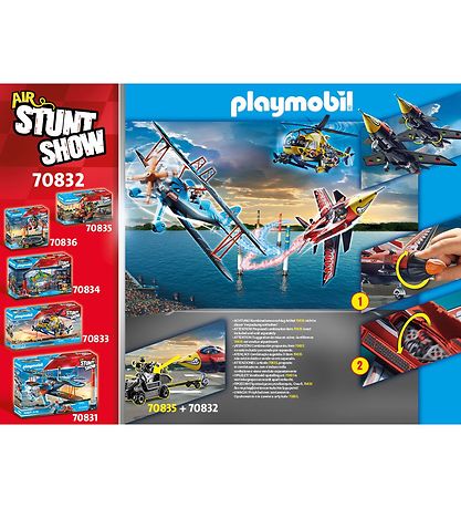 Playmobil Air Stunt Show - Jetfly Eagle - 70832 - 45 Parts