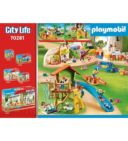 Playmobil City Life - Adventure playground - 70281 - 83 Parts