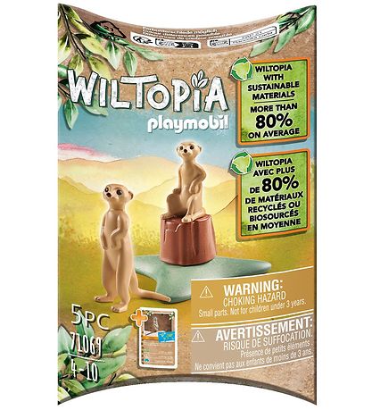 Playmobil Wiltopia - Meerkat - 71069 - 5 Partar