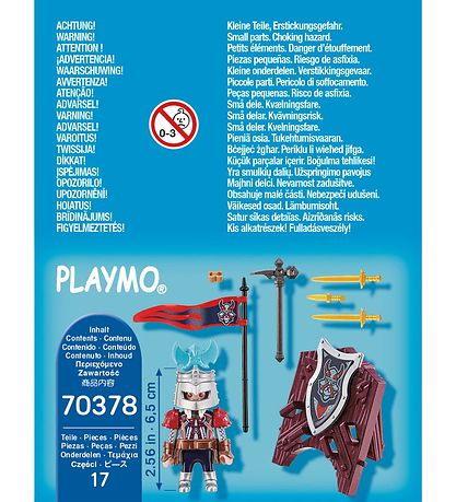 Playmobil SpecialPlus - Dwarf knight - 70378 - 17 Parts