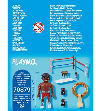 Playmobil SpecialPlus - Boxing champion - 70879 - 24 Parts