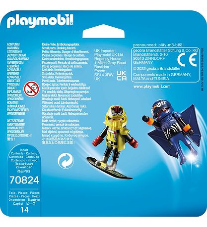 Playmobil DuoPack - Stunt show I Loftið - 70824 - 14 Partar