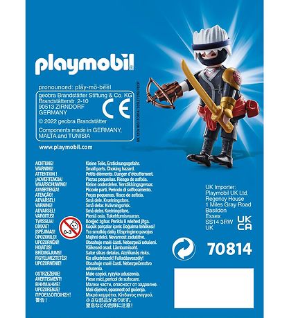 Playmobil Playmo-Friends - Ninja - 70814 - 9 Partar