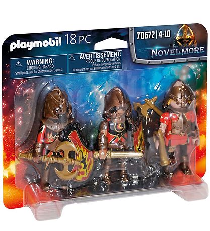 Playmobil Novelmore - 3er-Pack - Burnham Raiders - Teile - 18 Te