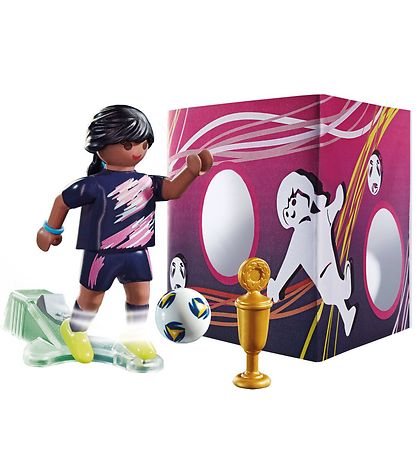 Playmobil SpecialPlus - Jalkapalloilija maaliseinällä - 70875 - 