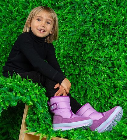 Rubber Duck Winter Boots - Violet