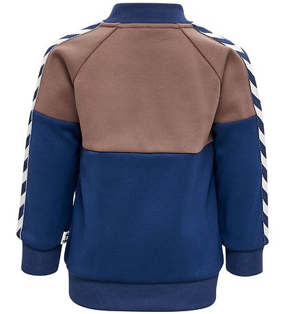 Hummel Cardigan - hmlOlek - Sargasso Sea M. Brúnt