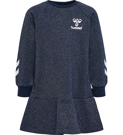 Hummel Klänning - hmlSally - Sargasso Sea m. Silverglitter