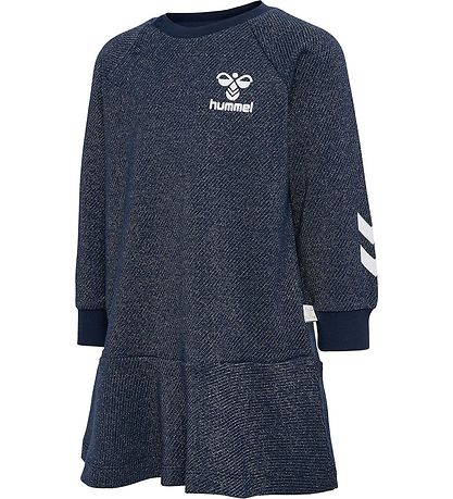 Hummel Klänning - hmlSally - Sargasso Sea m. Silverglitter