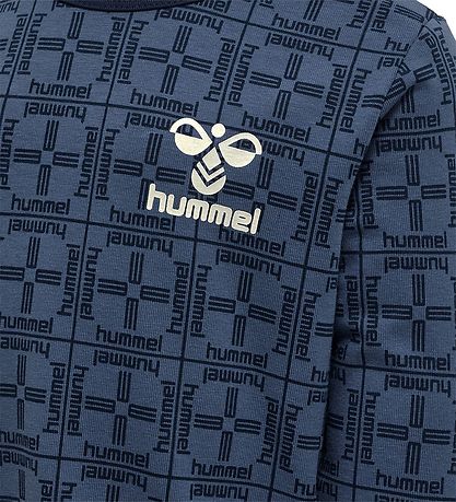 Hummel Blússa - hmlAthugaðu Stuttermabolur L/s - Blue Horizon