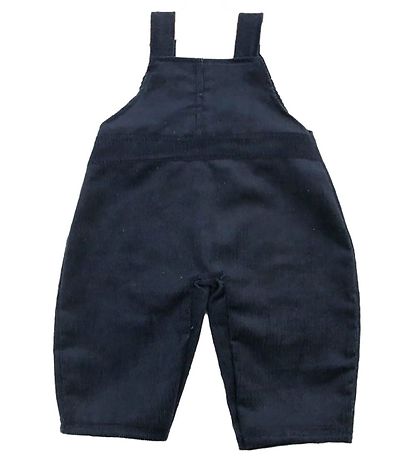 Asi Dúkkuföt - 43-46 cm - Smekkbuxur - Dökkblátt Blue