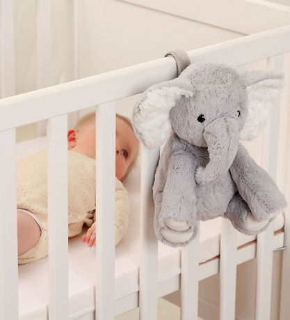 Cloud-B Soft Toy w. Sound - 24 cm - Elliot Elephant