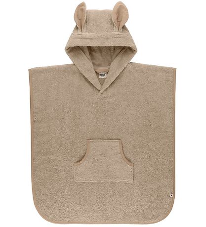 BIBS Badponcho - 60x55 cm - Känguru - Vanilla